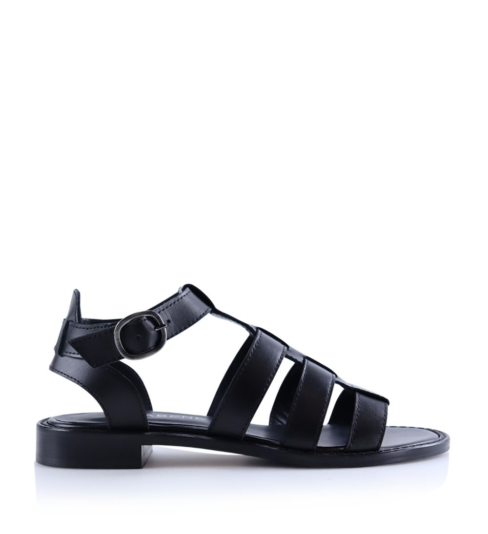 Matilde sandals, black leather