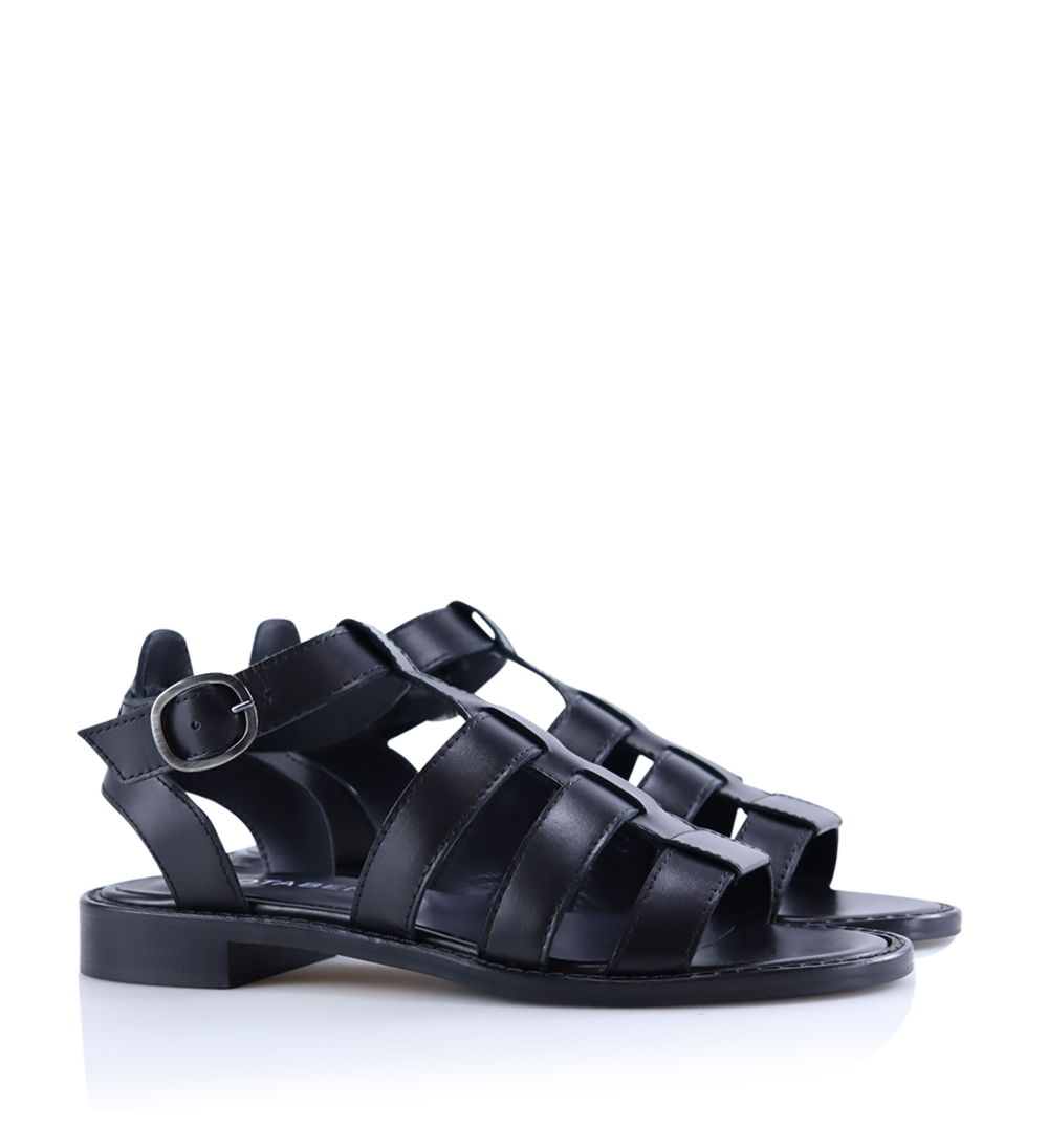 Matilde sandals, black leather