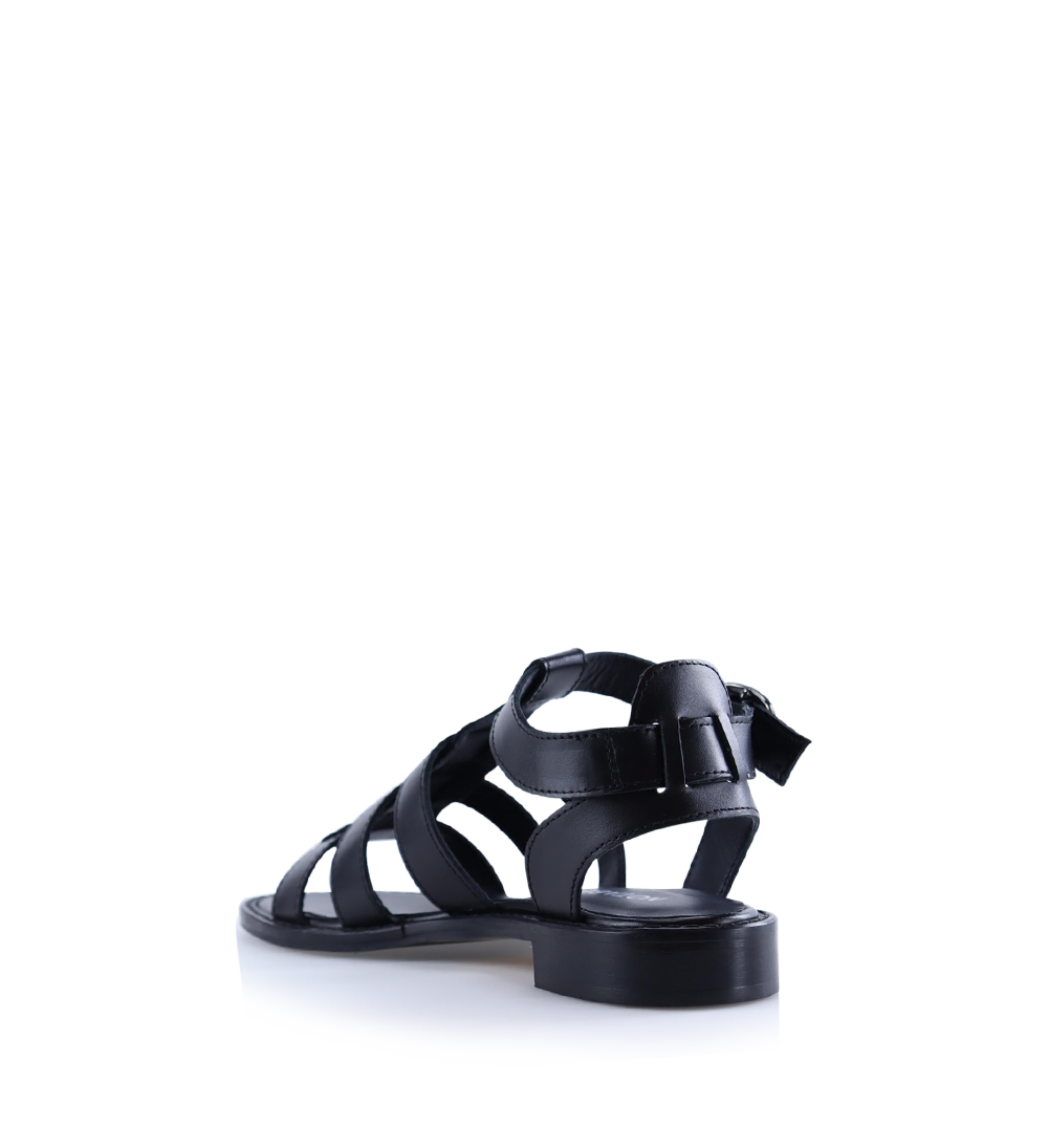 Matilde sandals, black leather