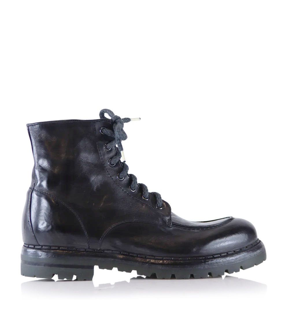 Geronimo boots, black leather