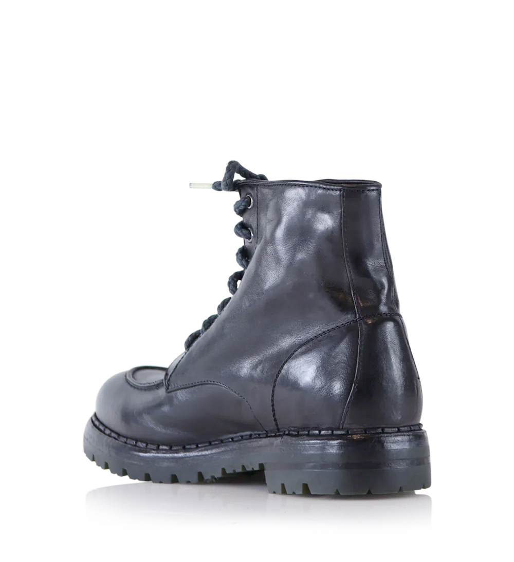 Geronimo boots, black leather