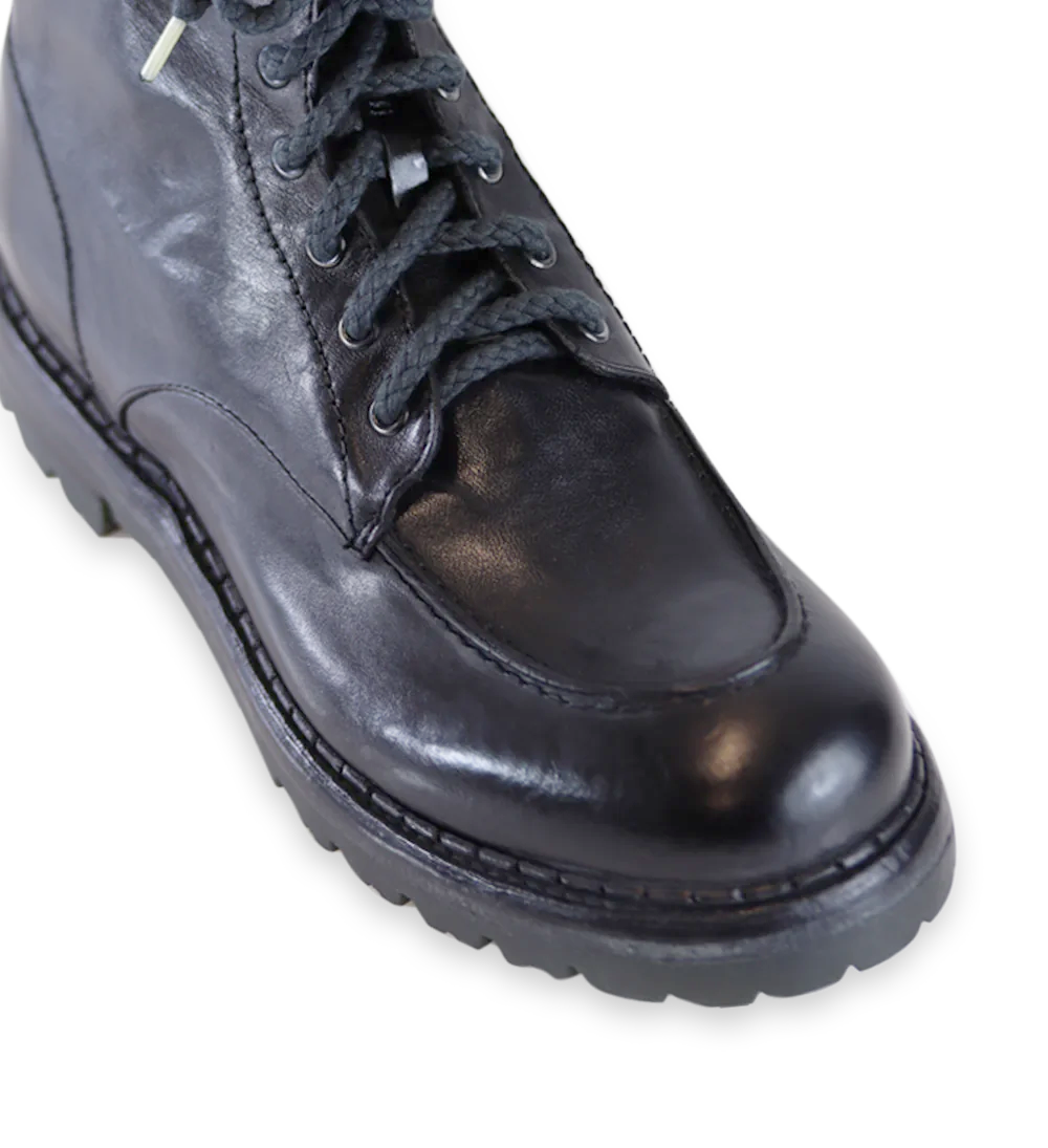 Geronimo boots, black leather
