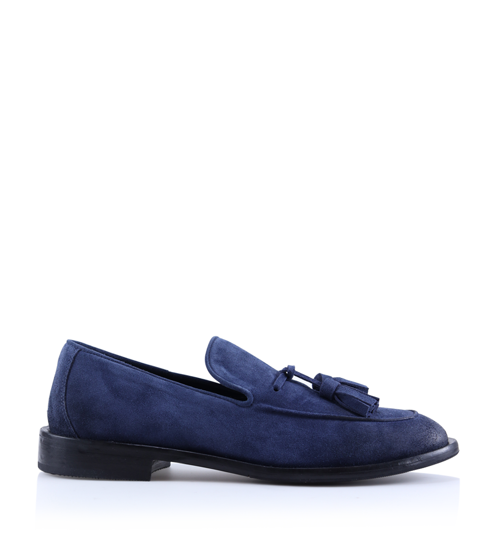 Vico loafers, blue suede