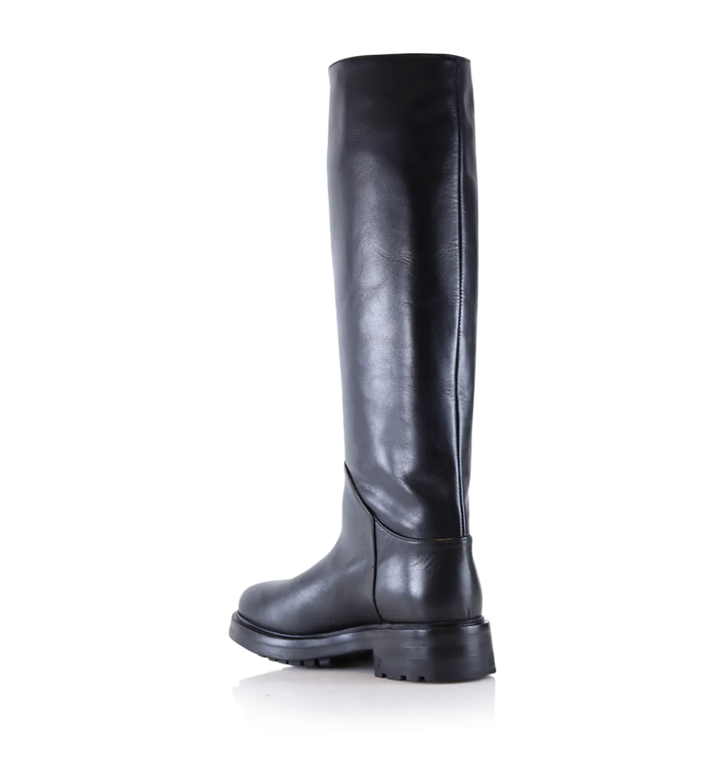 Alva II boots, black leather