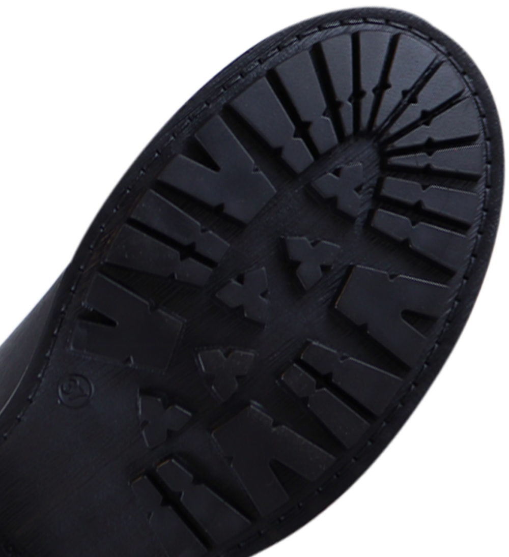 Alva II boots, black leather