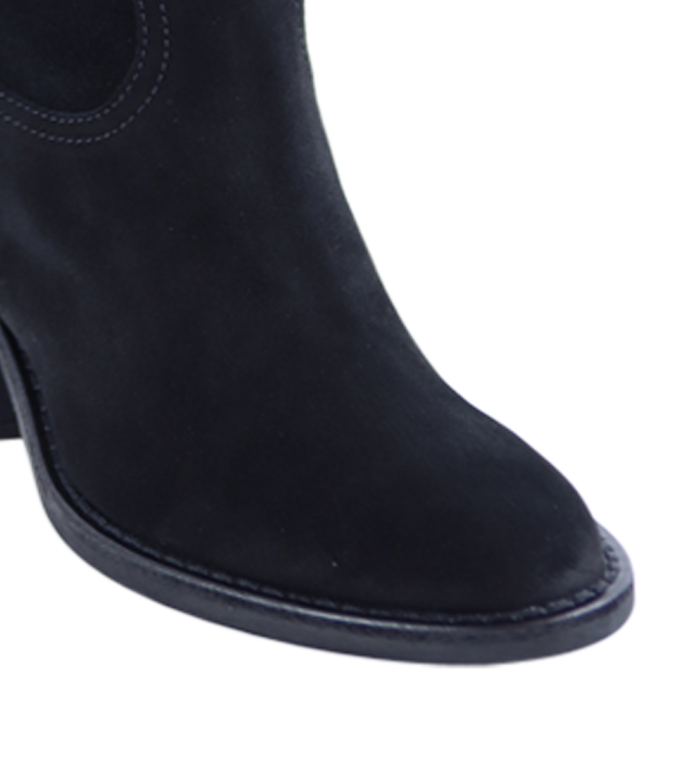 Ancy boots, black suede