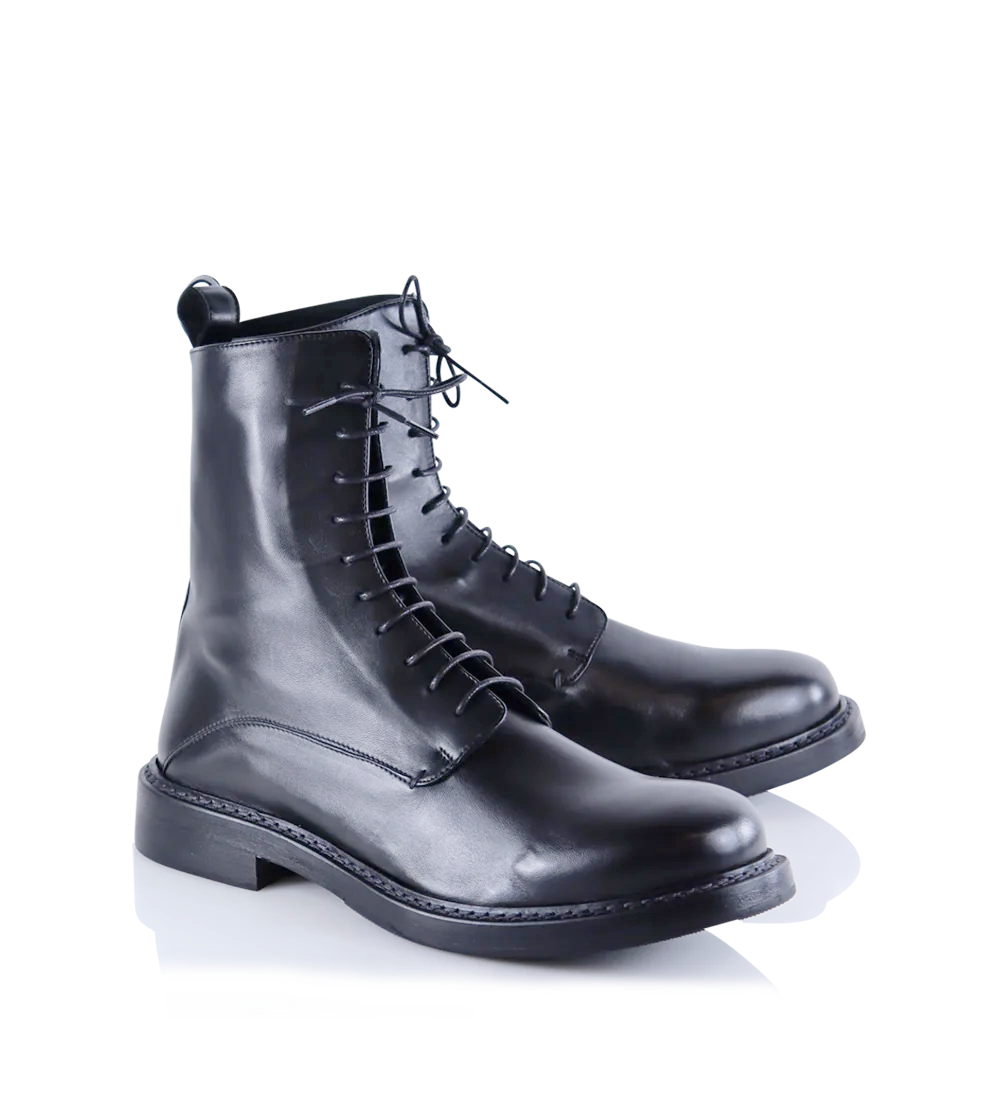 Riccardo boots, black leather