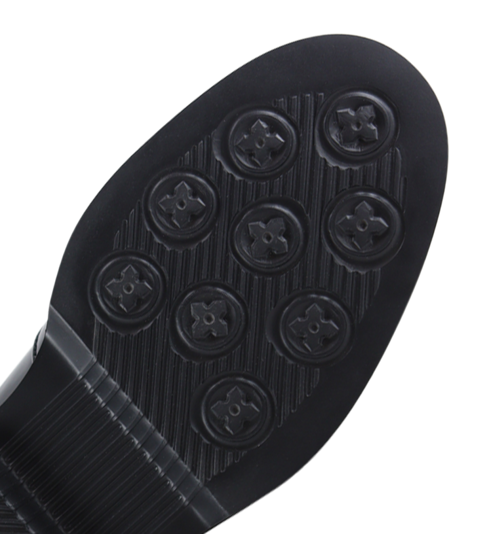 Asia chunky loafers, black leather