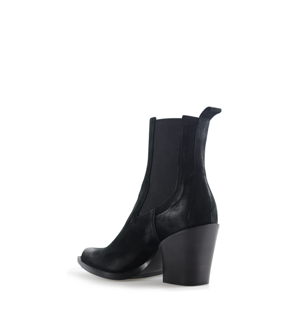 Lulu boots, black nubuck