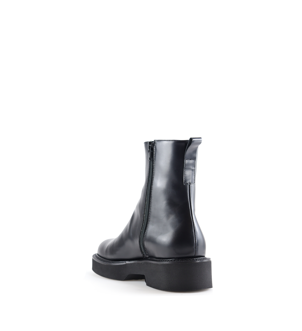 Arianna chunky boots, black leather
