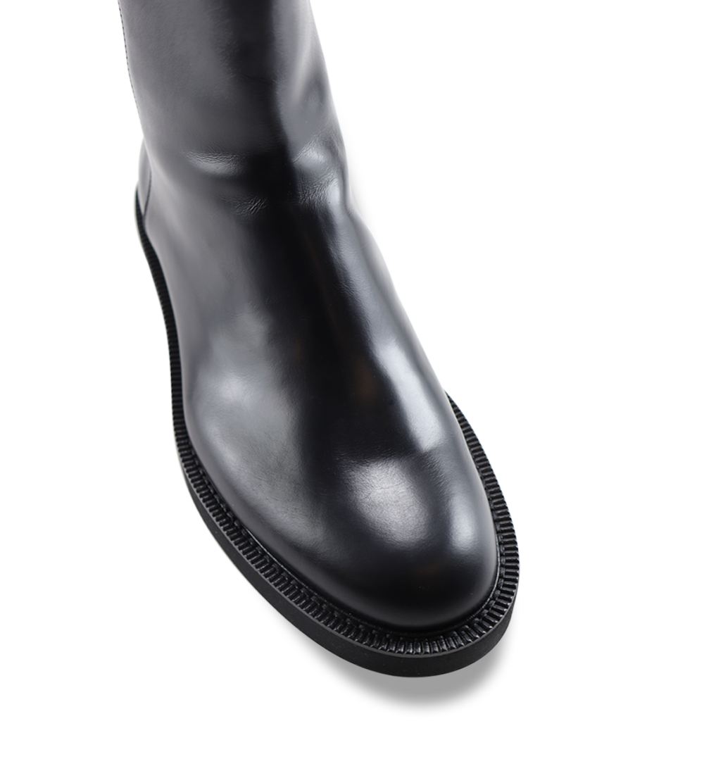 Arianna chunky boots, black leather