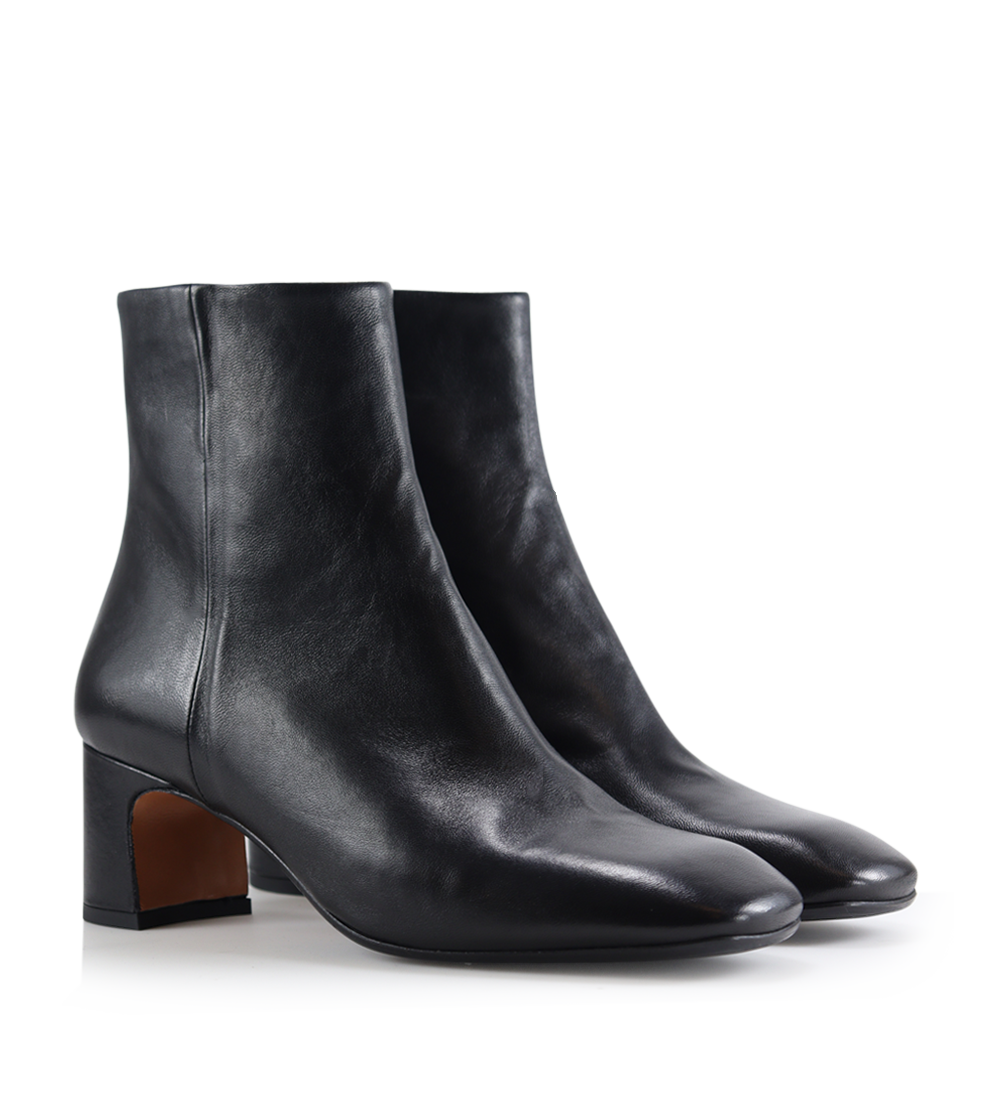 Alex 55 boots, black leather