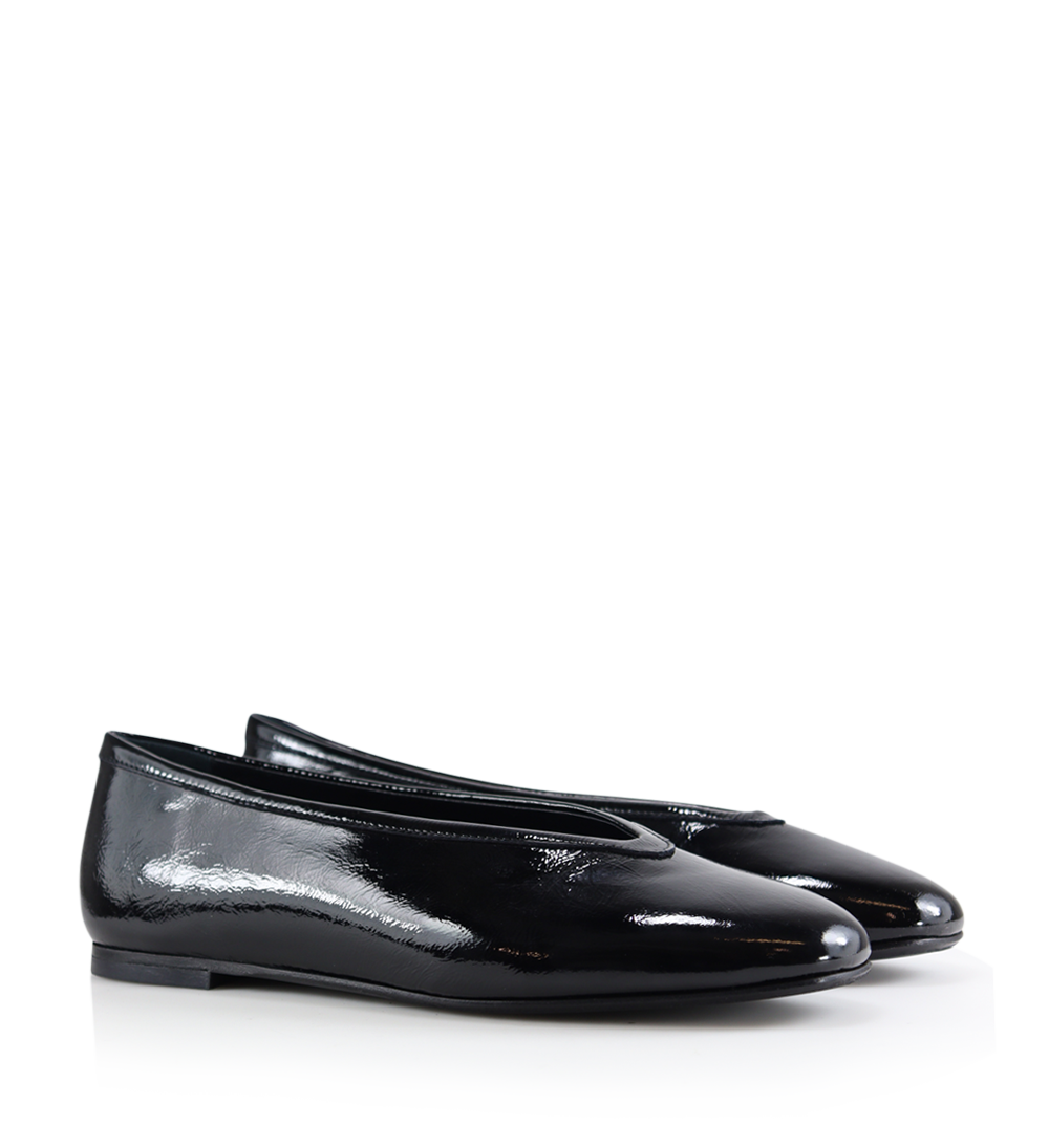 Betty ballerinas, black patent