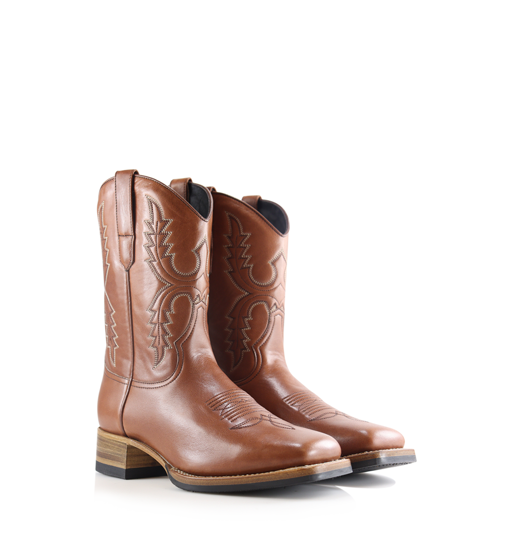 Draco 30 boots, brown leather