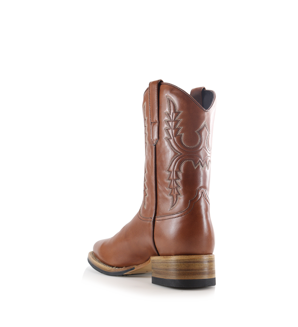 Draco 30 boots, brown leather