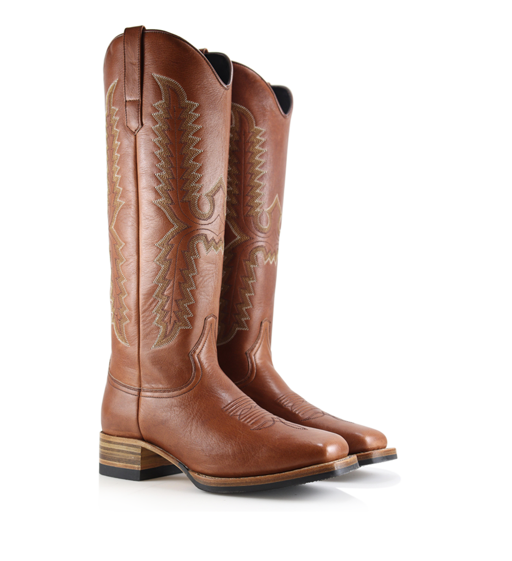 Dragon 30 cowboy boots, brown leather
