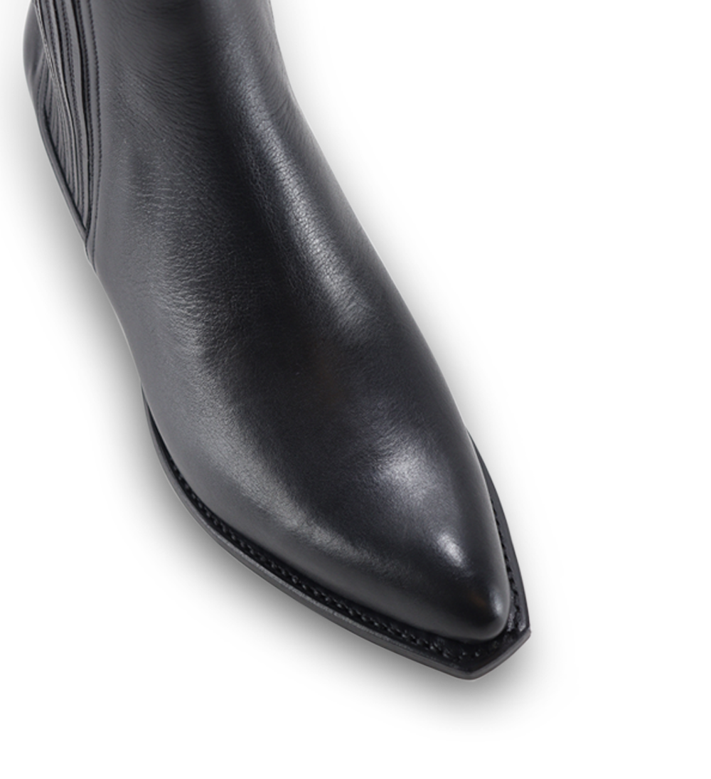 Dallas boots, black leather