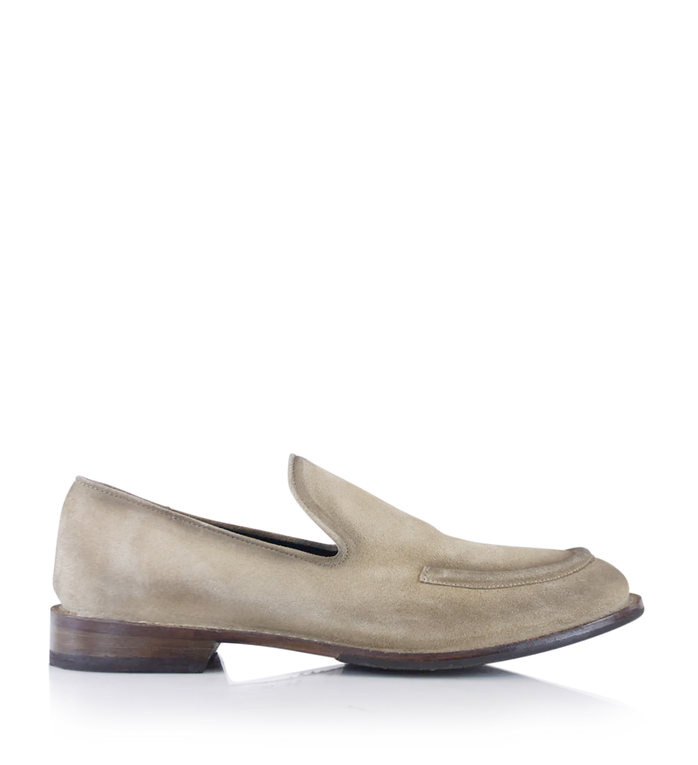 Antonio loafers, beige suede