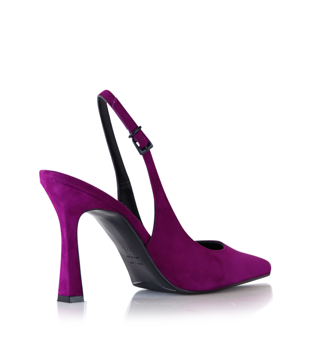 Emilia 90 slingback stiletter, fuxia ruskind