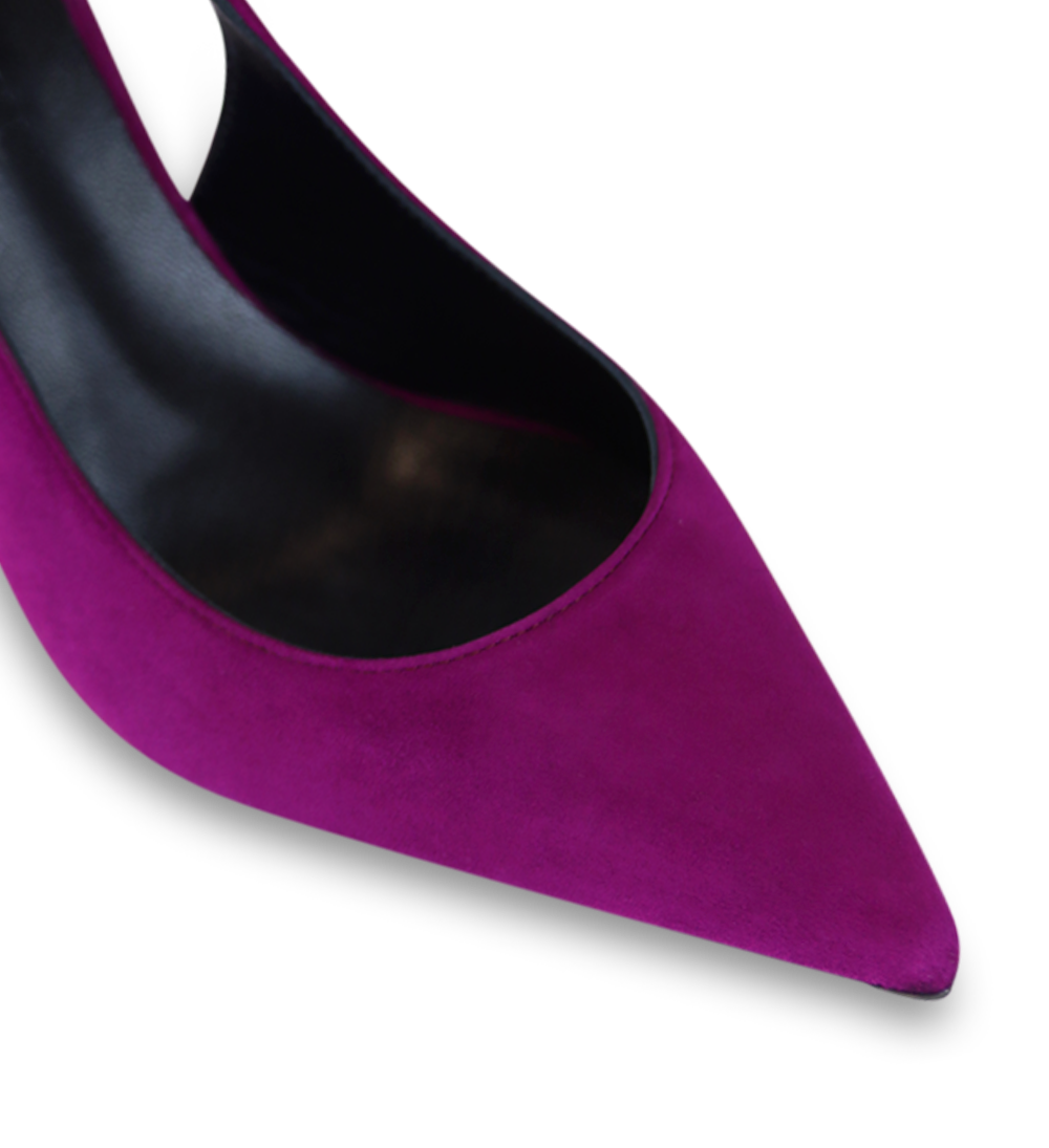 Emilia 90 slingback stiletter, fuxia ruskind