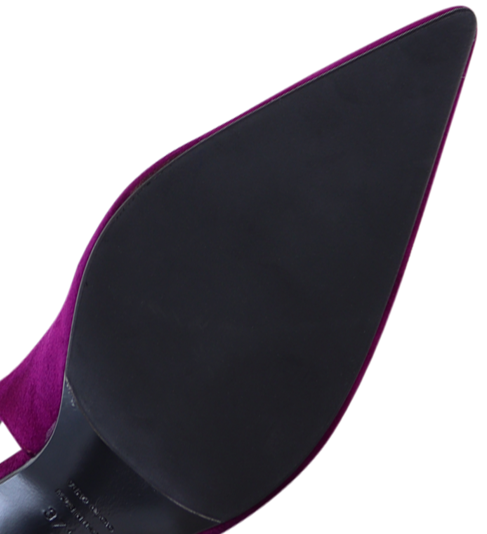 Emilia 90 slingback stiletter, fuxia ruskind