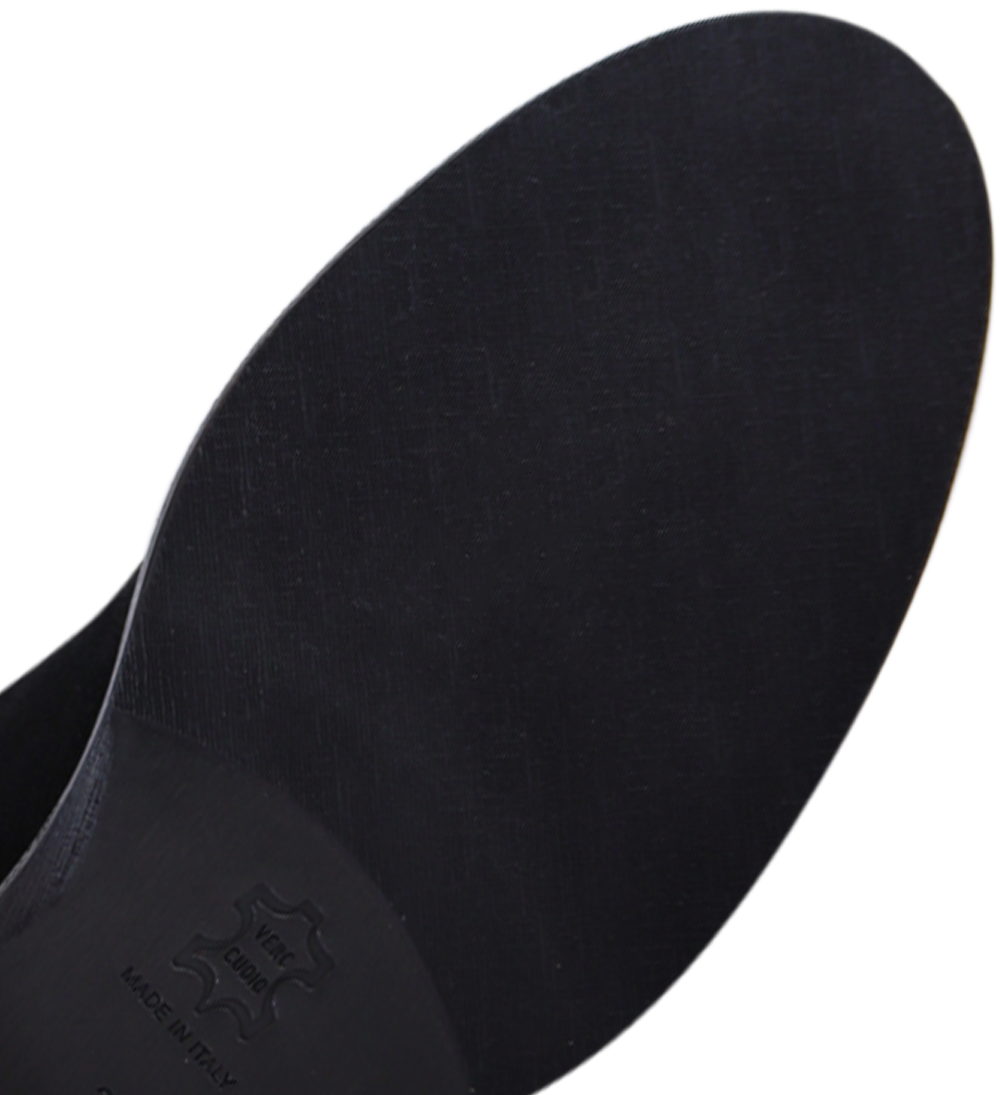 Iris 30 boots, black suede