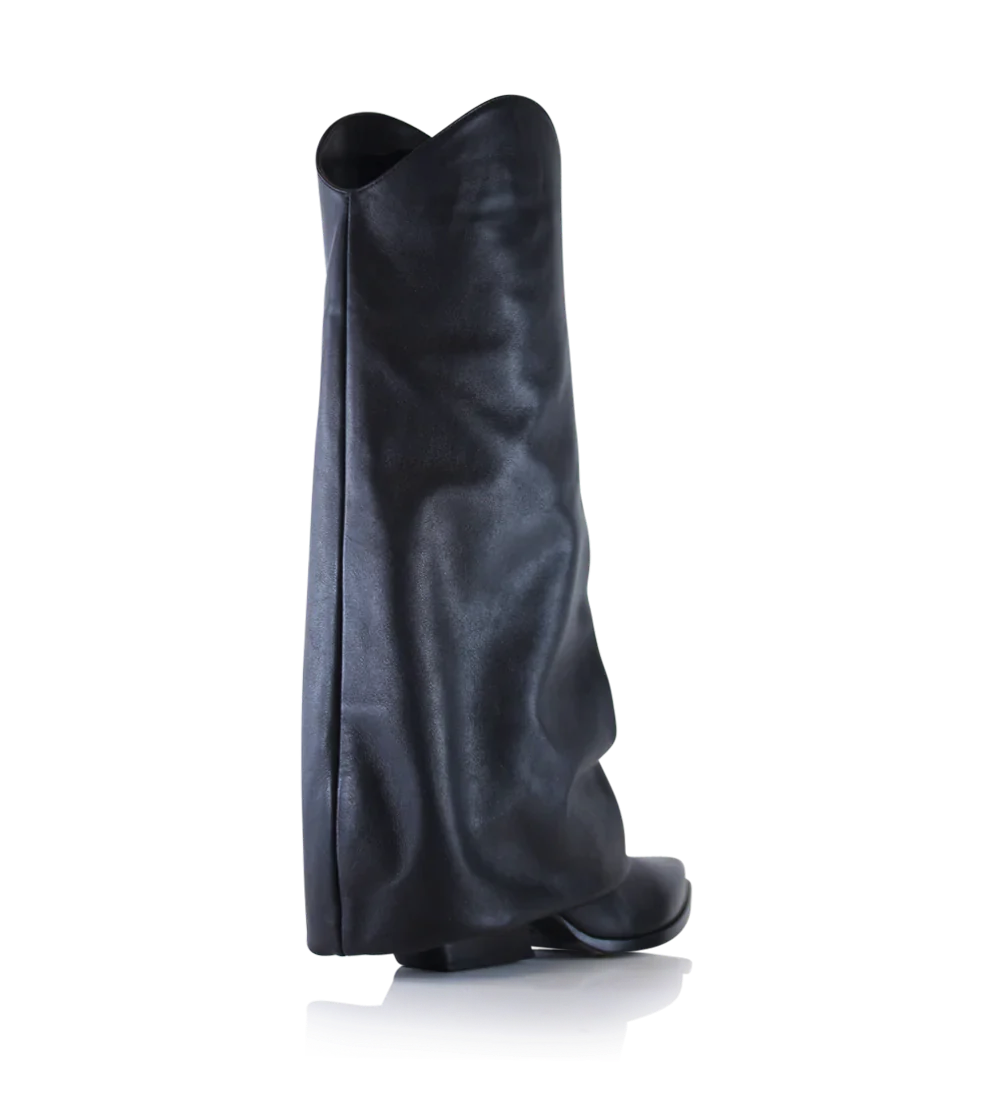 Zoé støvler, sort læder