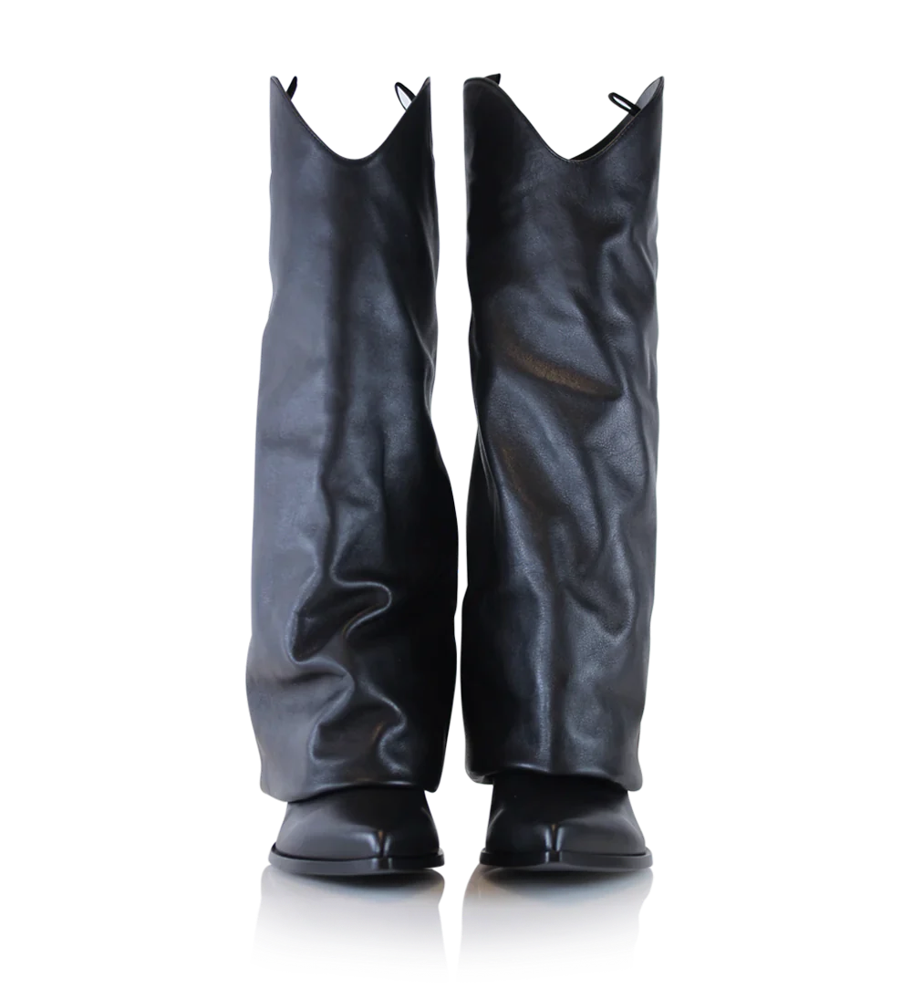 Zoé støvler, sort læder