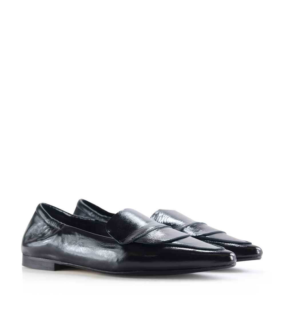 Romy II loafers, sort lak
