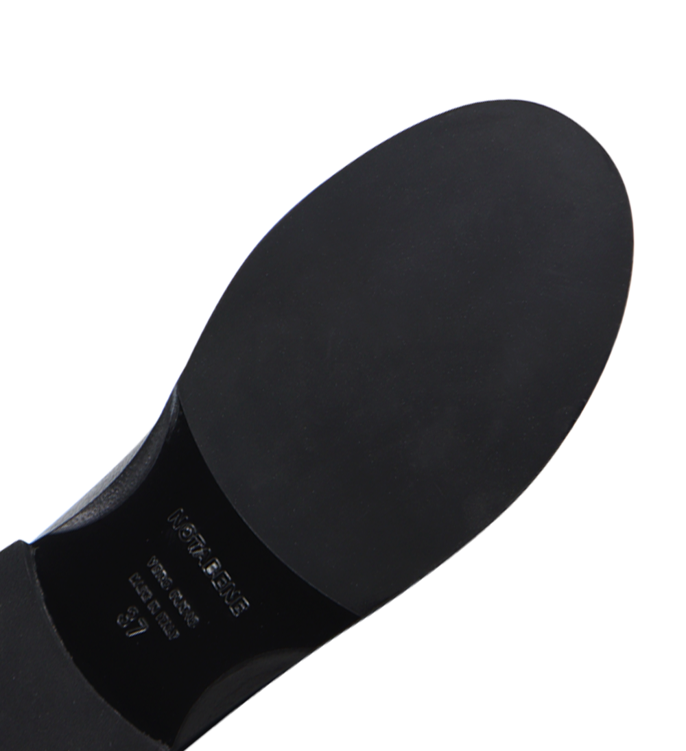 Selva loafers, black leather