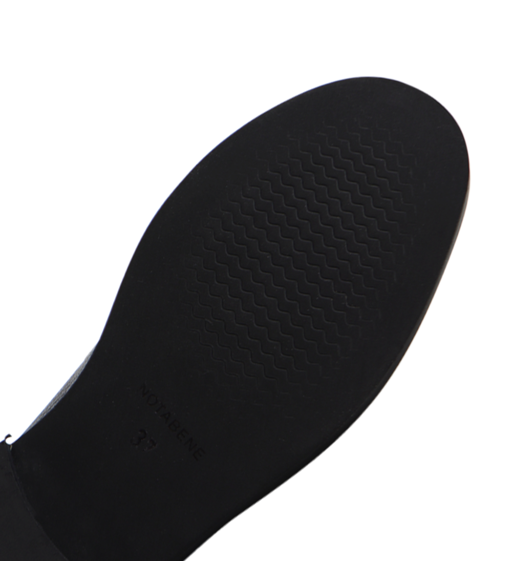 Siena loafers, sort læder