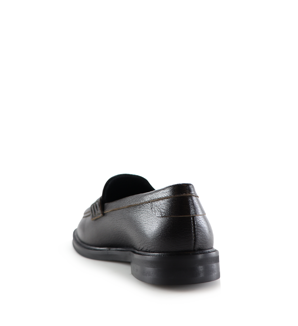 Siena loafers, mørkebrun læder