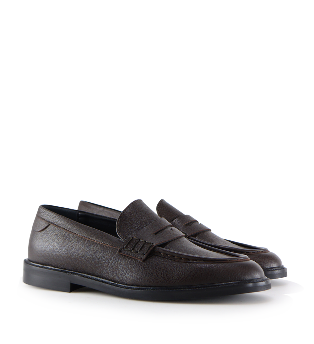 Siena loafers, espresso brun læder