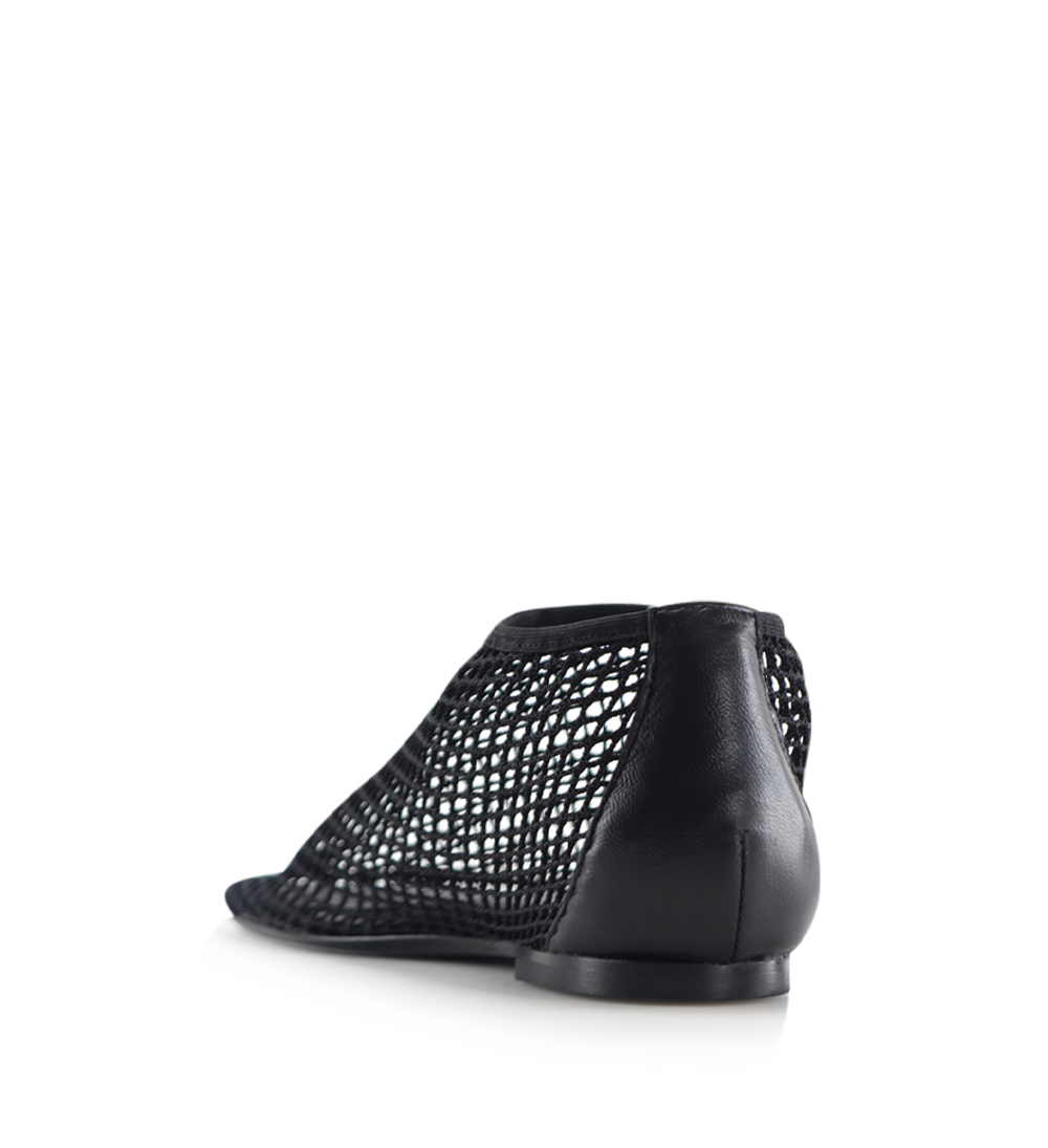 Paesana shoes, black mesh