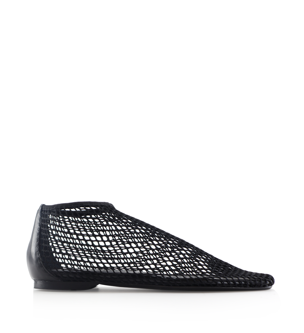 Paesana shoes, black mesh