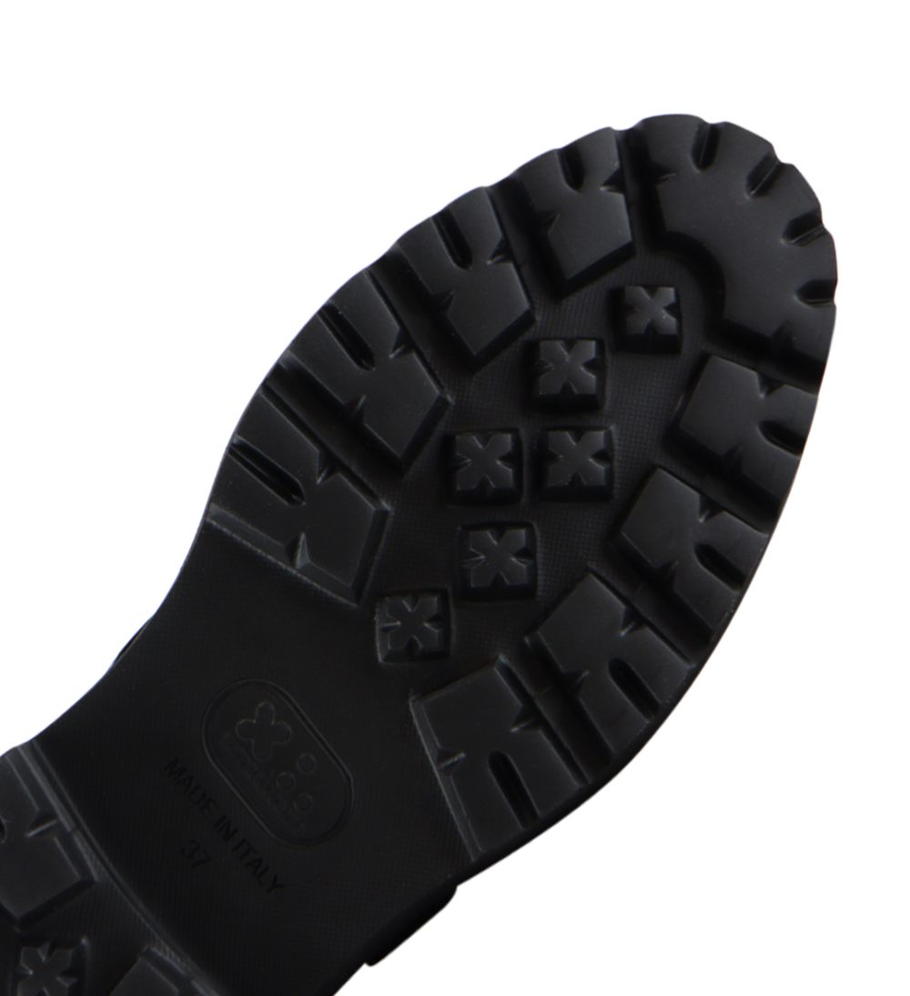 Tecla loafers, sort krokodille