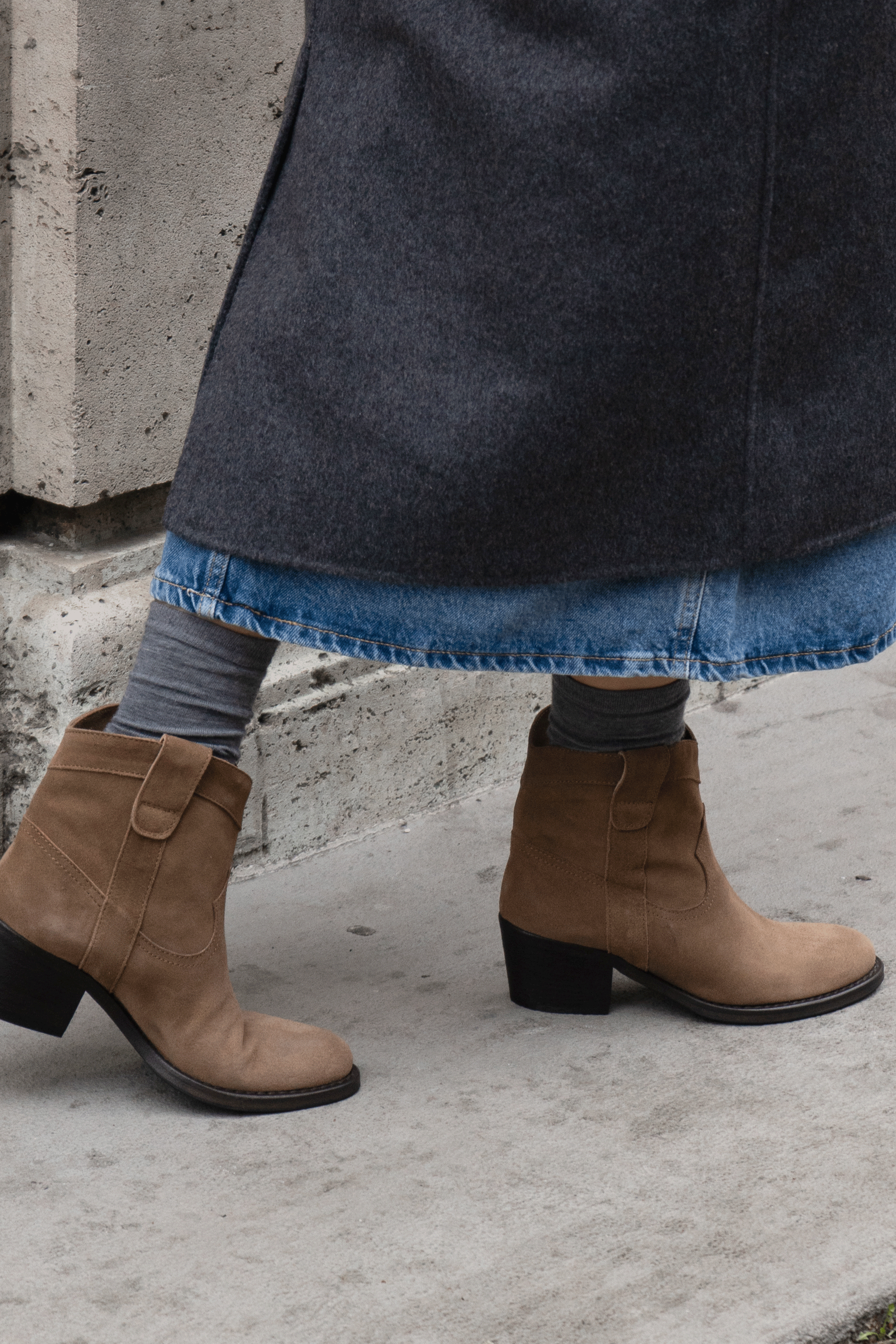 Annika boots, camel suede