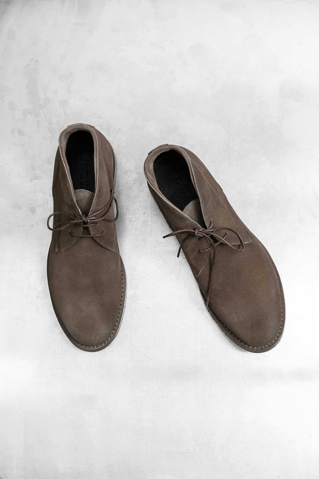 Carlo lace-up shoes, camel suede