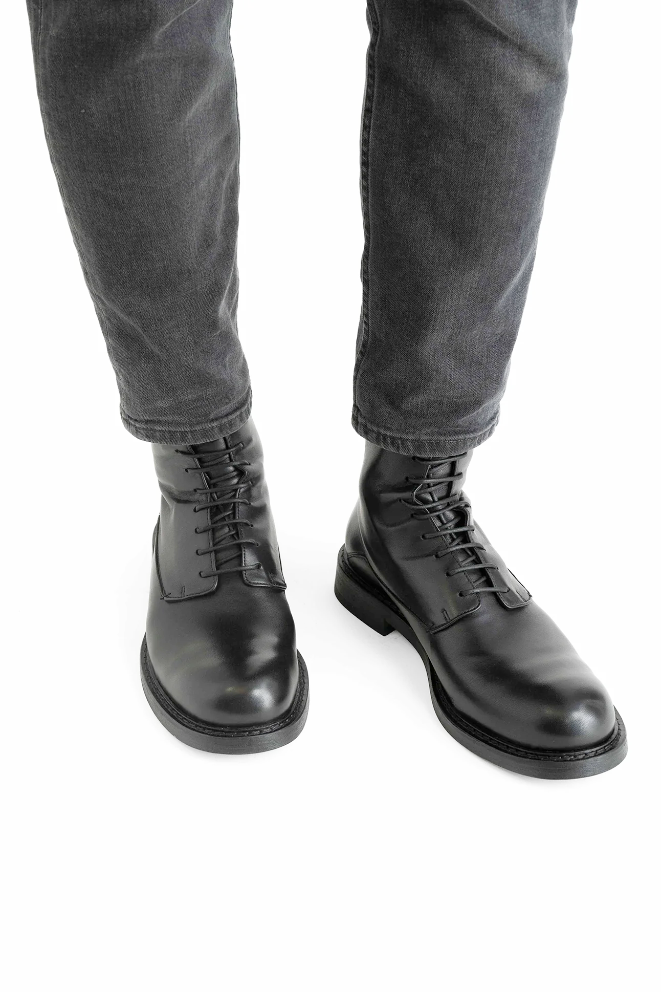 Paulo boots, black leather