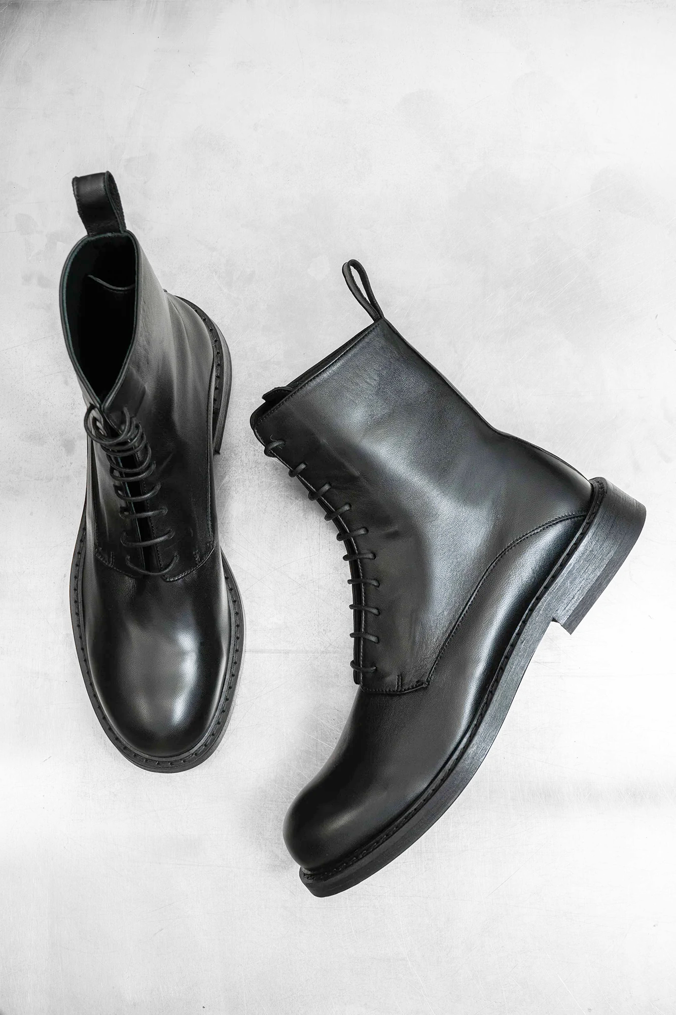 Paulo boots, black leather