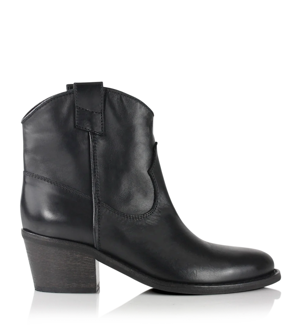 Anna boots, black leather
