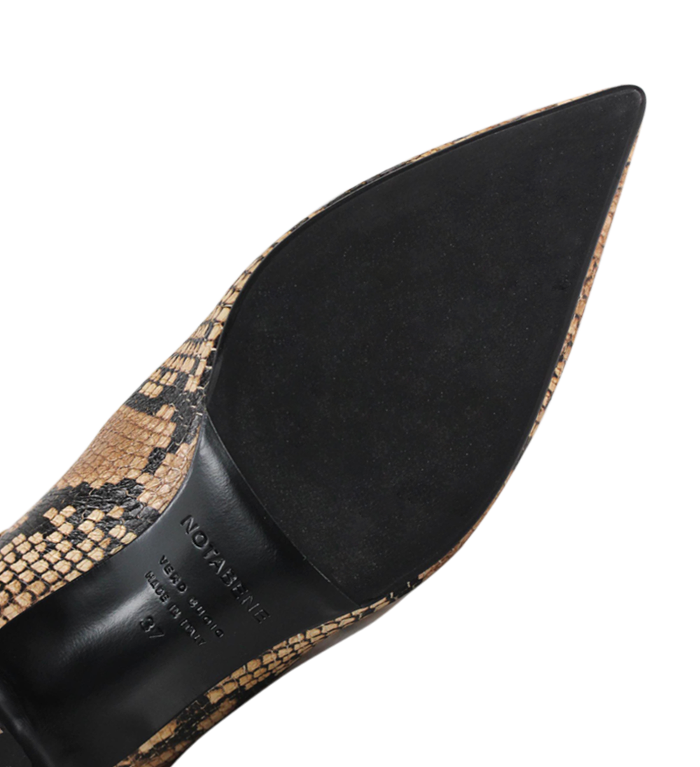 Hilda boots, snake leather