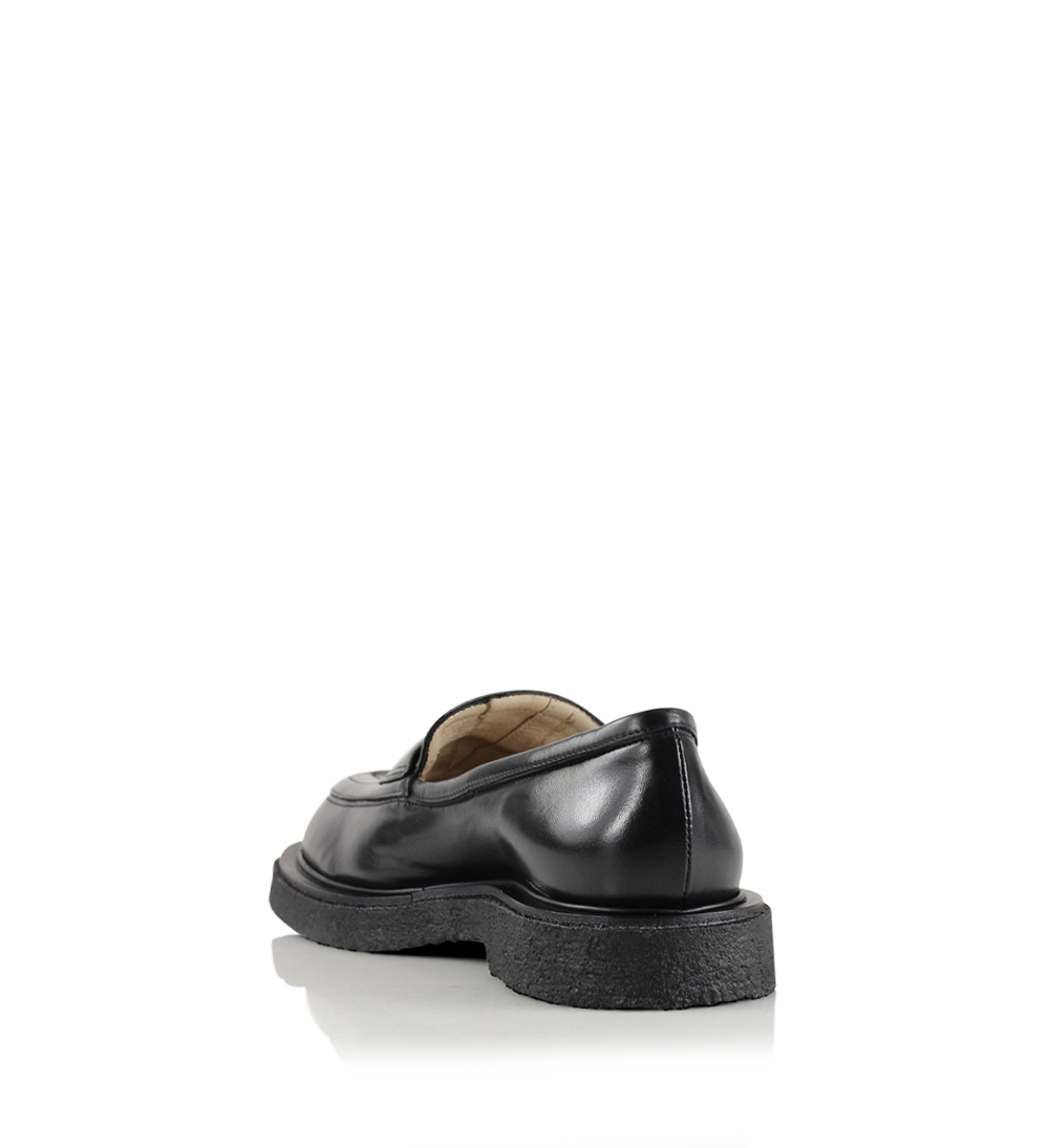 Vale loafers, black leather