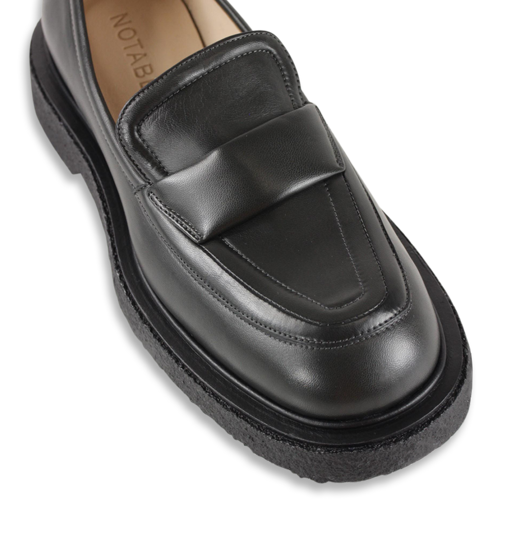 Vale loafers, grey leather