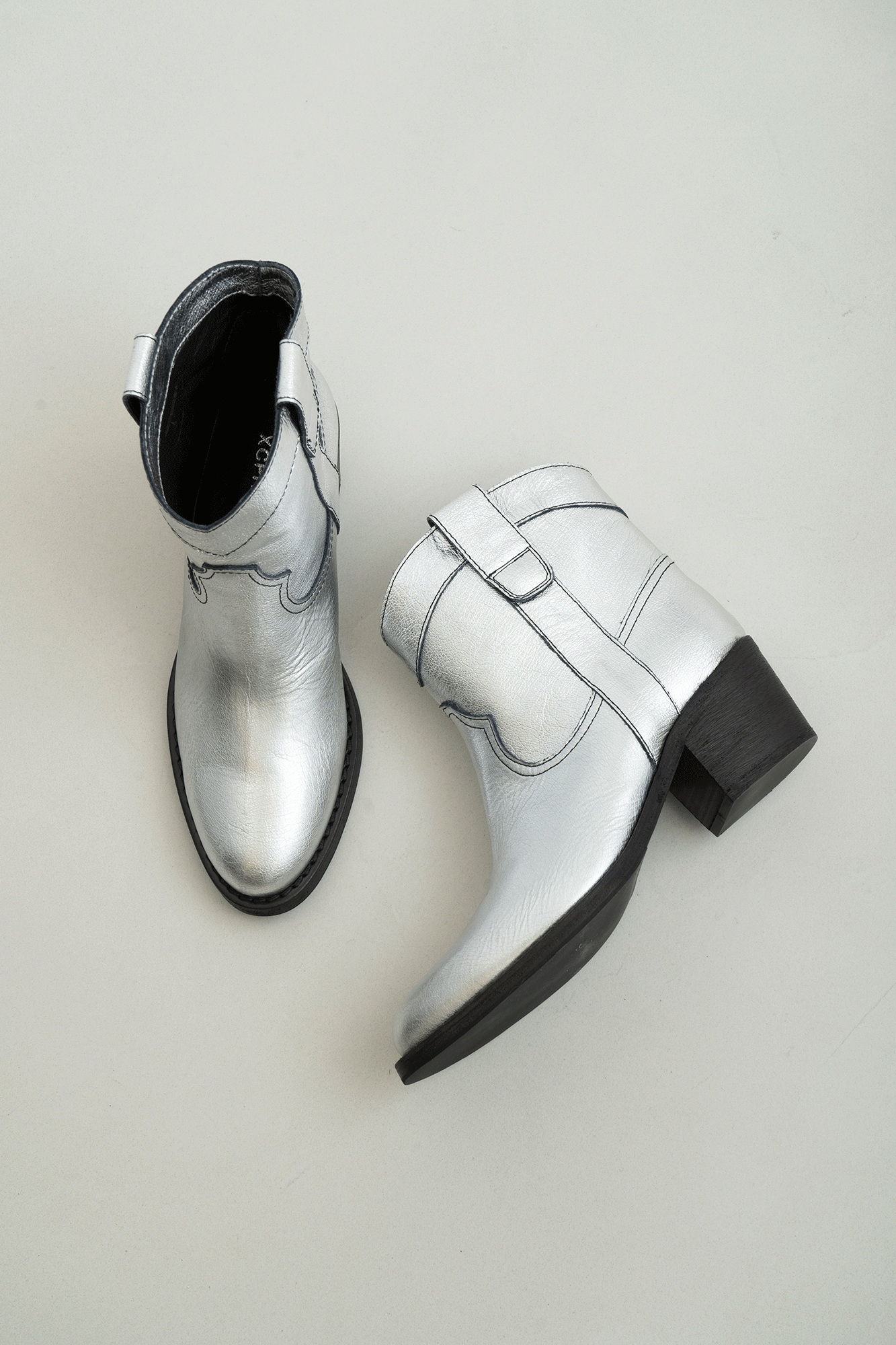 Annika støvler, sort læder