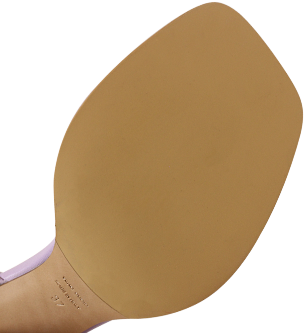 Agnes 95 sandals, lilac leather