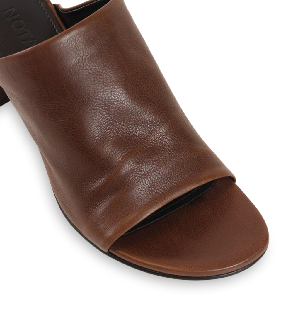 Alessandra II sandals, brown leather
