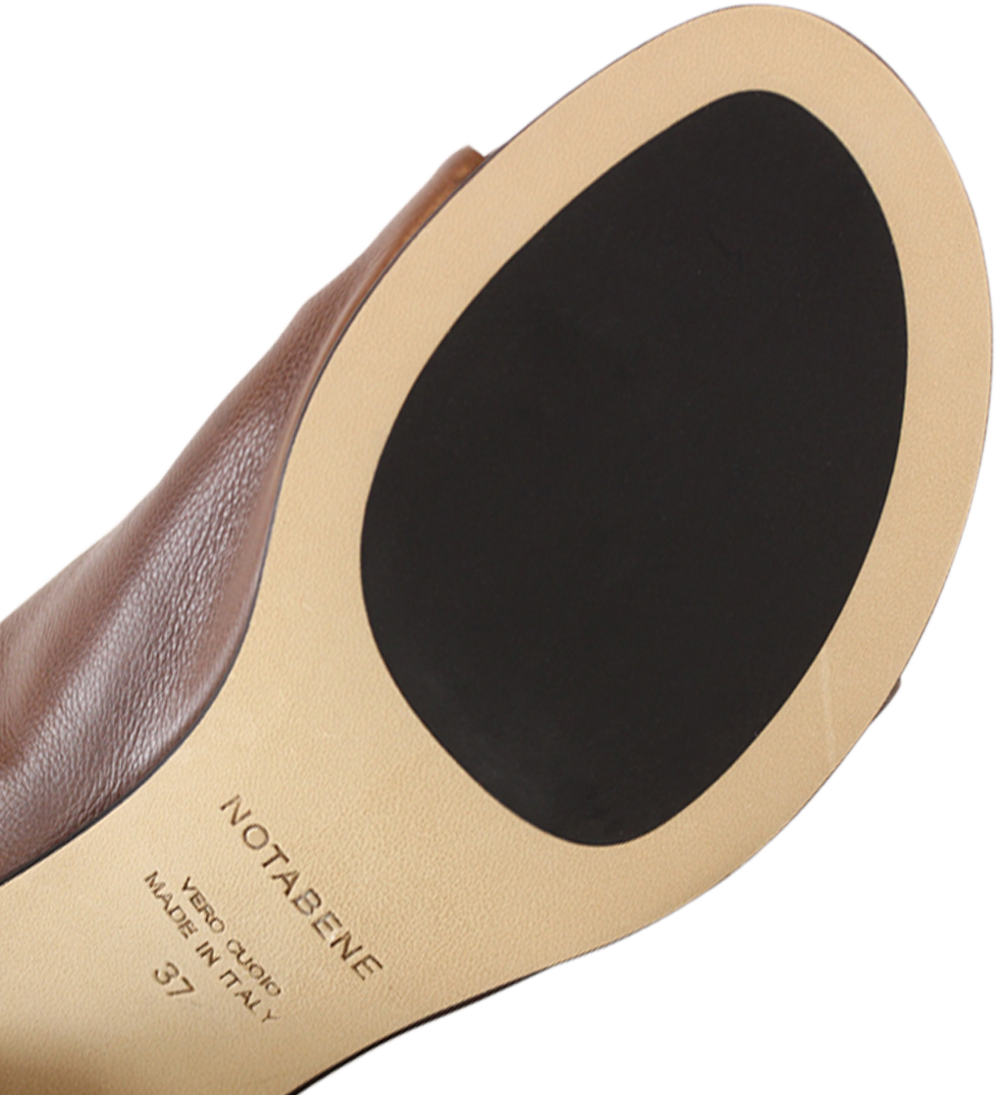 Alessandra II sandals, brown leather
