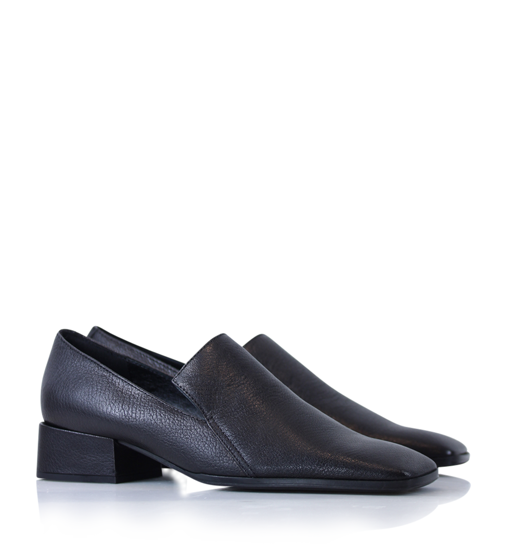 Amelia loafers, black leather
