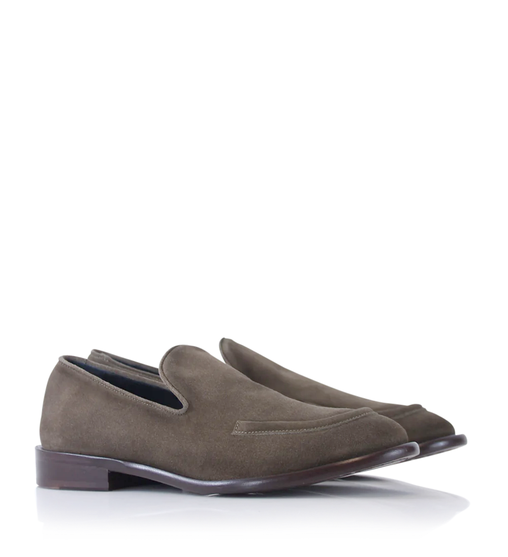 Antonio loafers, camel suede